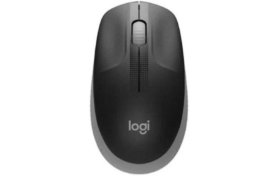 Мышь беспроводная Logitech M190 Grey, Red