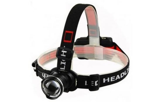 Налобный фонарь Headlight BL-T07-T6 Black