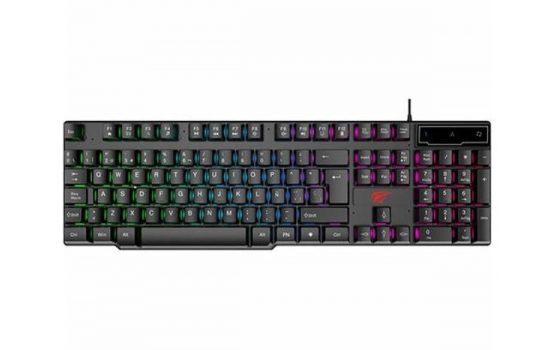 Клавиатура игровая Havit HV-KB504L RGB Black