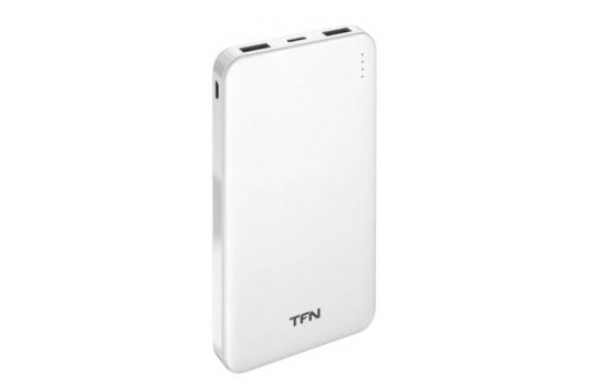 Power Bank TFN Slim Duo 10000mAh 2USB 2.1A TFN-PB-202-WH White