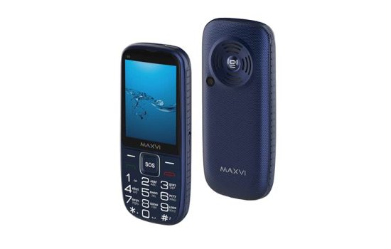 Мобильный телефон Maxvi B9 Blue, Brown