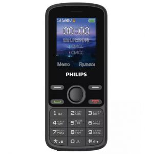 Телефон Philips E111 Black