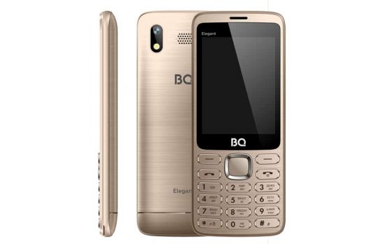 Телефон BQ 2823 Elegant Gold