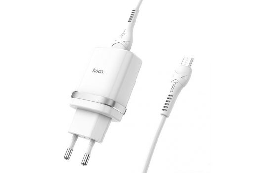 CЗУ Hoco C12Q 18W + кабель microUSB 