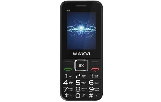 Телефон Maxvi P2 Black