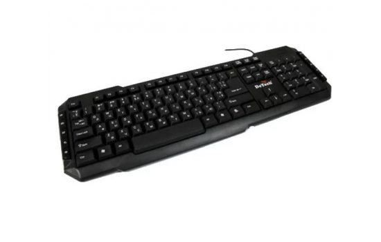 Клавиатура DeTech K4229 Black USB