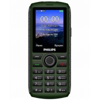 Телефон Philips E218 Green