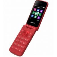 Телефон Philips E255 Red