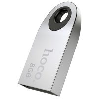 USB накопитель 8 Gb HOCO UD9 2.0 metal Silver