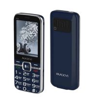 Телефон Maxvi P18 Blue, Black