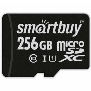 Карта памяти  SmartBuy microSDXC 256GB (UHS-1, Class 10)