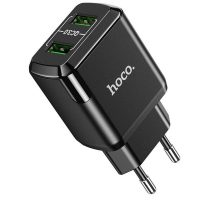 CЗУ Hoco N6 2USB QC3.0 Black