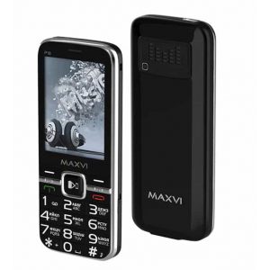 Телефон Maxvi P18 Black