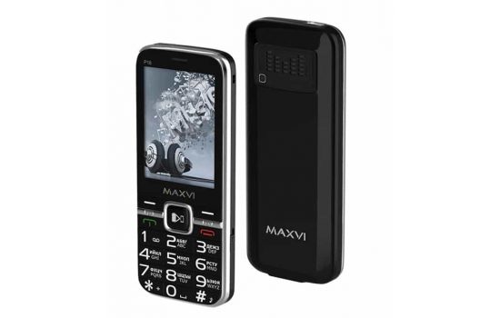 Телефон Maxvi P18 Black