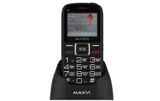 Мобильный телефон Maxvi B5 Black