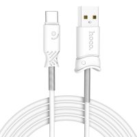 Кабель USB-Type-C HOCO X24 Pisces White 