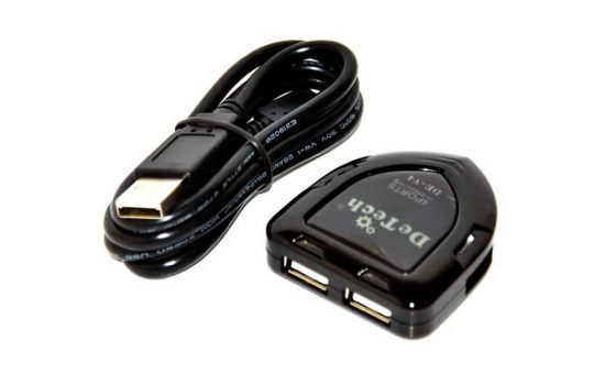 USB-HUB DeTech DE-V4 