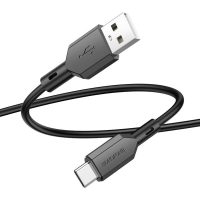 Кабель USB- Type-C Borofone BX70 Black