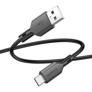 Кабель USB- Type-C Borofone BX70 Black