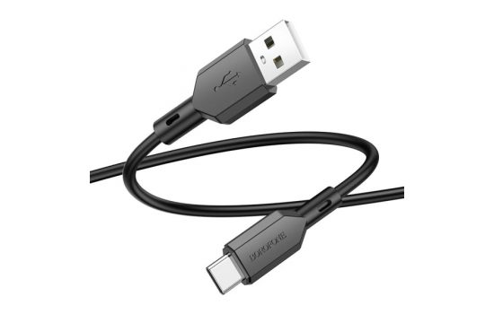Кабель USB- Type-C Borofone BX70 Black