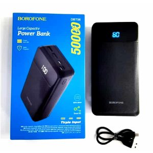 Power Bank BOROFONE DBT06 50000mAh Blacк