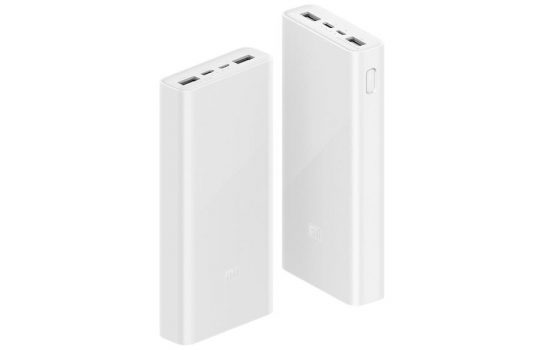 Xiaomi Mi Power Bank 3 20000 mAh USB-C 18W PLM18ZM White (VXN4258CN)