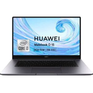 Ноутбук Huawei MateBook D15 15,6" Intel i3,8Gb,256Gb SSD,UHD Graphics,Wind-11 (Bod-WD19) Grey