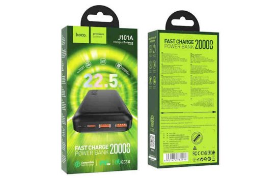 Power Bank Hoco J101A 22.5W Black, White
