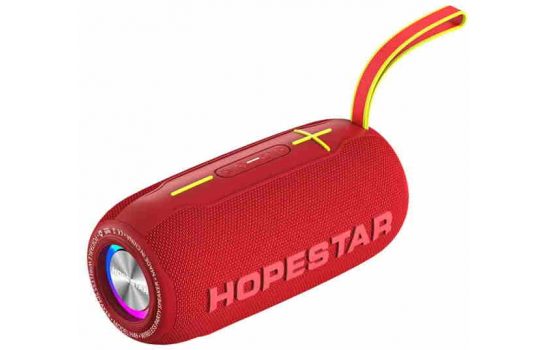  Портативная колонка Hopestar P26 Bass Boost Wireless speaker Red