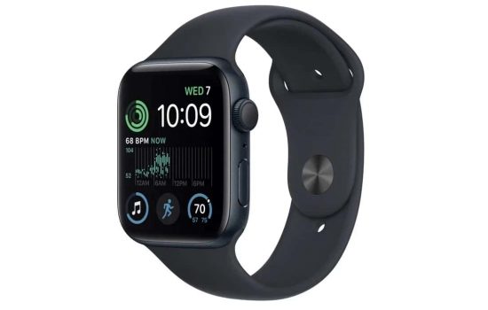 Apple Watch SE 40mm M/L Midnight Aluminum Case Midnight Sport Band