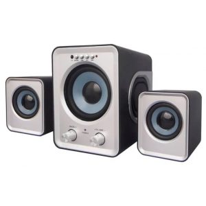 Колонки  Smartbuy SBA-2600 Buzz 2,1 Mp3 pleer 5Вт Black-Grey