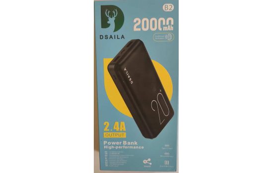 Power Bank Dsaila 20000mAh 2.4A