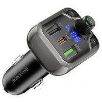 FM модулятор  Borofone BC38 Bluetooth с дисплеем