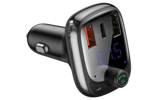 FM модудятор Baseus S-13 Bluetooth Mp3 Black