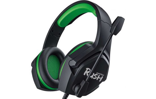 Игровая гарнитура SmartBuy SBHG-9760 RUSH Aspid Black Green