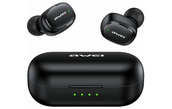 Наушники беспроводные Awei T13 Pro TWS Bluetooth Black