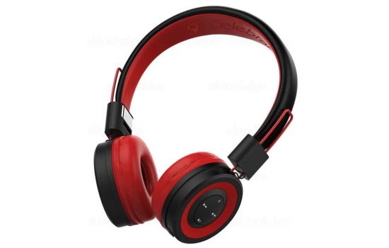 Беспроводные Bluetooth наушники Celebrat A4 Wireless Red, Black