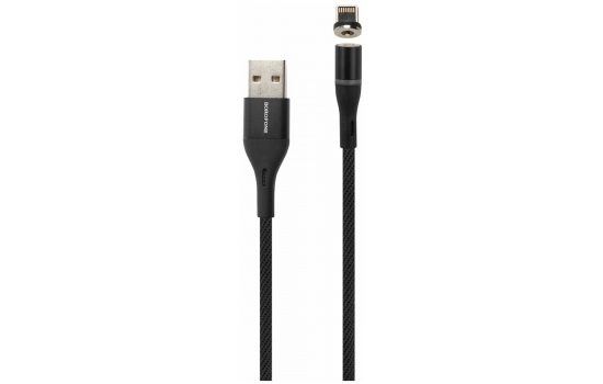 iPhone USB магнит Borofore BU16 1,2m, 2,4A  Black