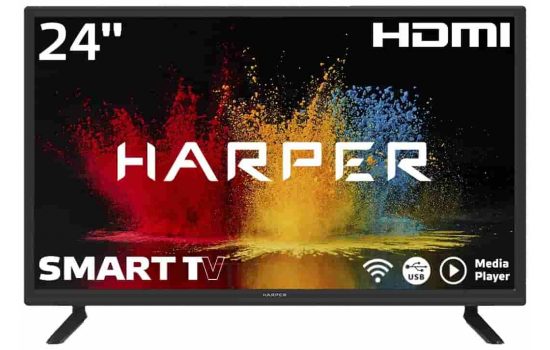 Harper 24" 24R470TS Smart TV Black