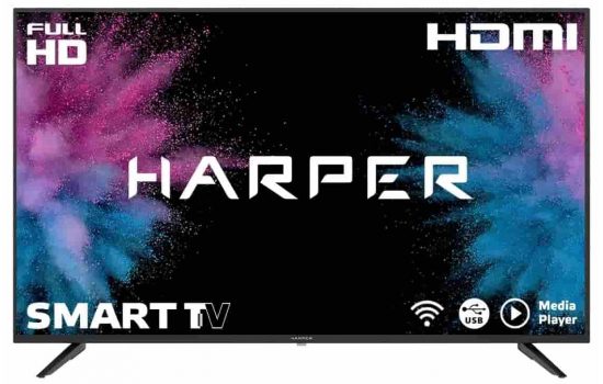 Harper 43" 43F670TS Full HD, DVB-T2,SmartTV Black