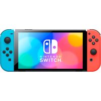 Игровая консоль Nintendo Switch Oled 64Gb прошитая + 128Gb + Игры Neon