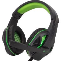 Игровая гарнитура Harper GHS-R100 Gaming Headset Mirror Black-Green