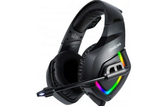 Игровые наушники Onikuma K1B Black RGB