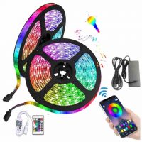 Лента светодиодная RGB Led Strip 10m + бп