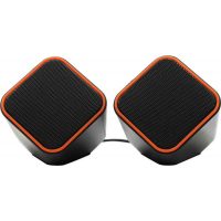 Колонки Smartbuy SBA-2590 CUTE 2.0, Black-Orange