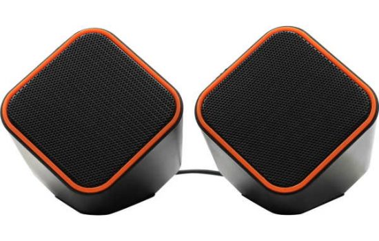 Колонки Smartbuy SBA-2590 CUTE 2.0, Black-Orange