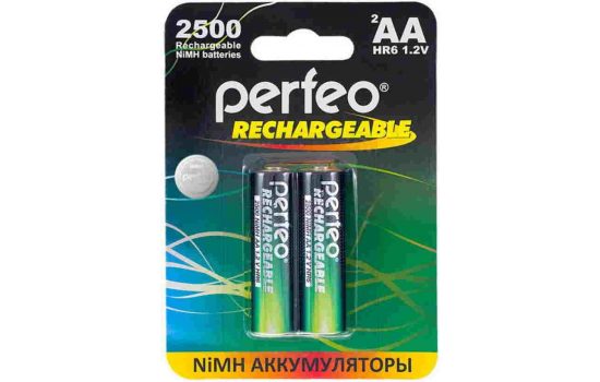 Батарейка Perfeo AA R6 2500 mAh PF AA2500/2BL