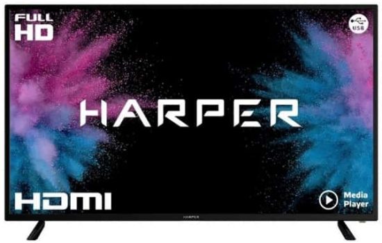 Harper 40" 40F660T Full HD, DVB-T2 Black