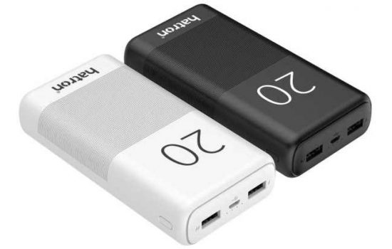 Power Bank Golf G81 20000mAh 2,1A 2USB White/Black