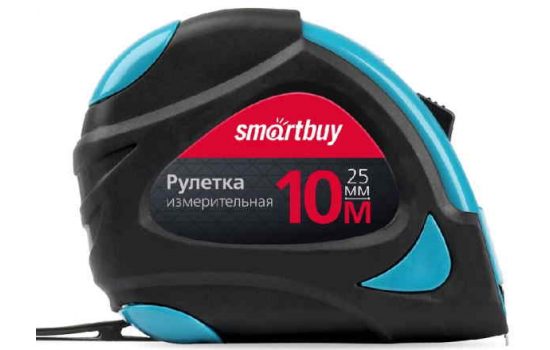 Рулетка измерительная 10м+25мм Smartbuy Tools/48